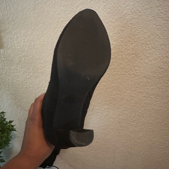 VEGAN black over the knee boot’s - Picture 7 of 9